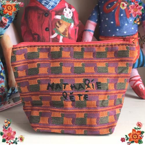 新品　ナタリーレテ　ポーチ　熊　くま　クマ Nathalie Lete ナタリー・レテ ポーチ ベアー ベア・ドールの