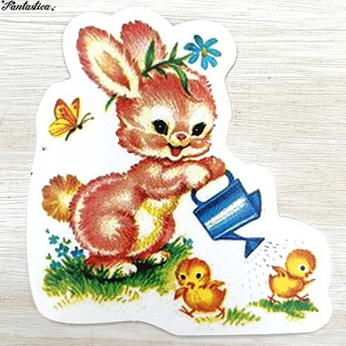 激レアヴィンテージ カラフルレトロ動物アップリケ ノーカラーデニム派手ジャケット 激レアヴィンテージ カラフルレトロ動物アップリケ ノーカラーデニム