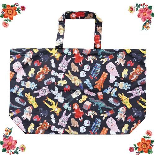 ナタリー・レテ】ポケッタブル・エコバッグ トイ ビーラヴド・トイズ