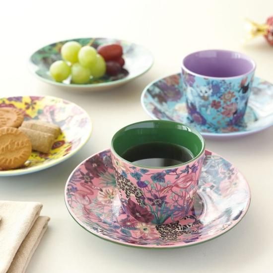 ナタリーレテガラス プレートDうさぎウサギラビット熊くまクマ