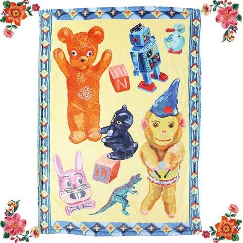 ナタリー・レテ】ダブル・レイヤー・ブランケット トイズ ビーラヴド