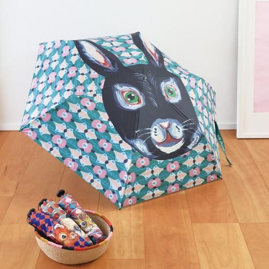 NathalieLete(ナタリーレテ)Folding umbrella(Circus/Rabbit