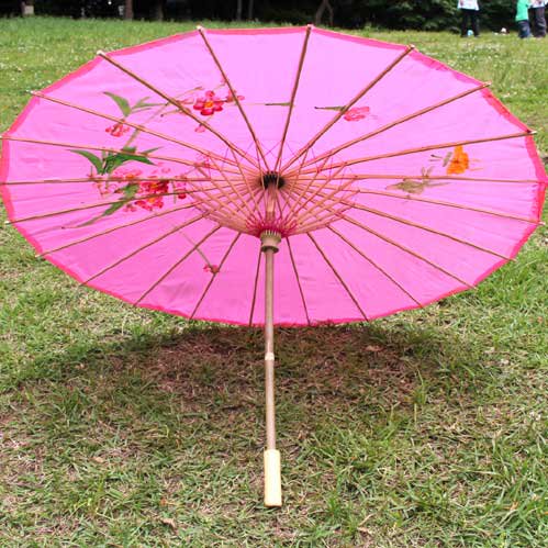 カラフルで可愛い モダンな和傘 大 ピンク Fantastica Tokyo Koenji