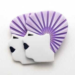 ブローチ 中（7.5cm以下） - Un Bouquet de Fleurs ーパリを中心