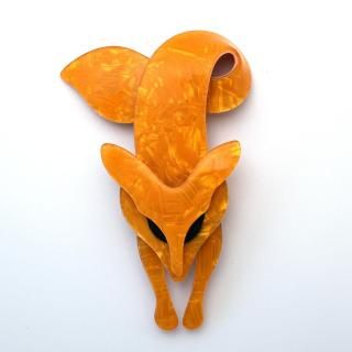 LEA STEIN リア・スタン キツネ ブローチ - Un Bouquet de Fleurs