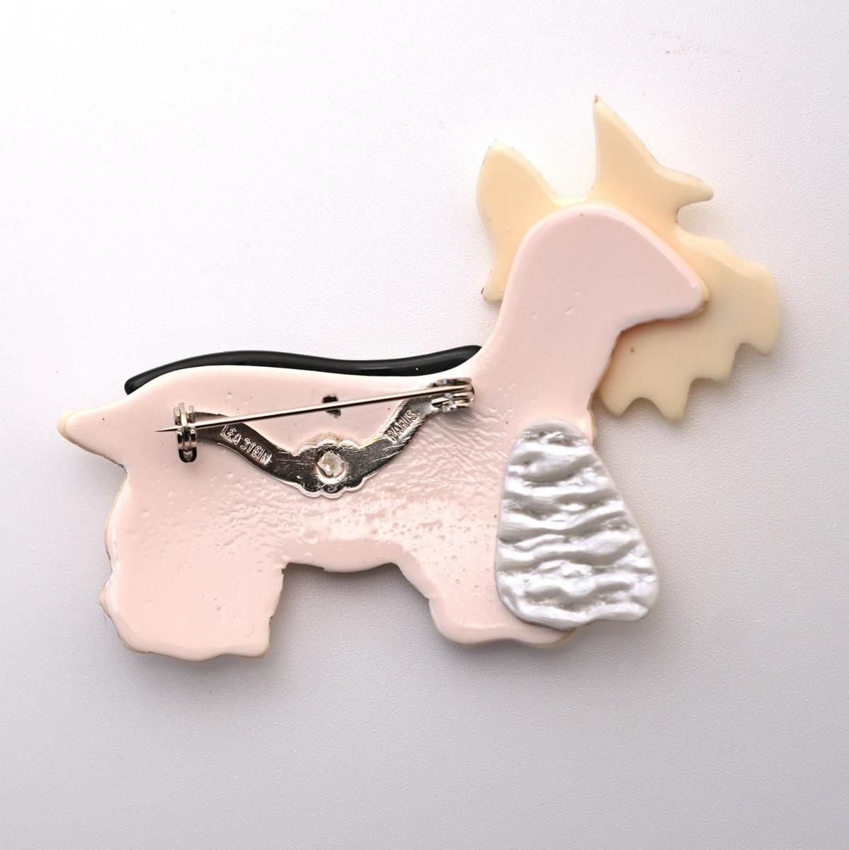 LEA STEIN リアスタン ブローチ 犬 キンドゥー