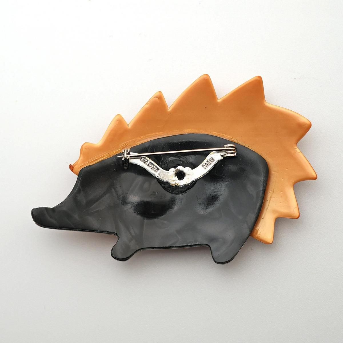 LEA STEIN リアスタン ブローチ ハリネズミ