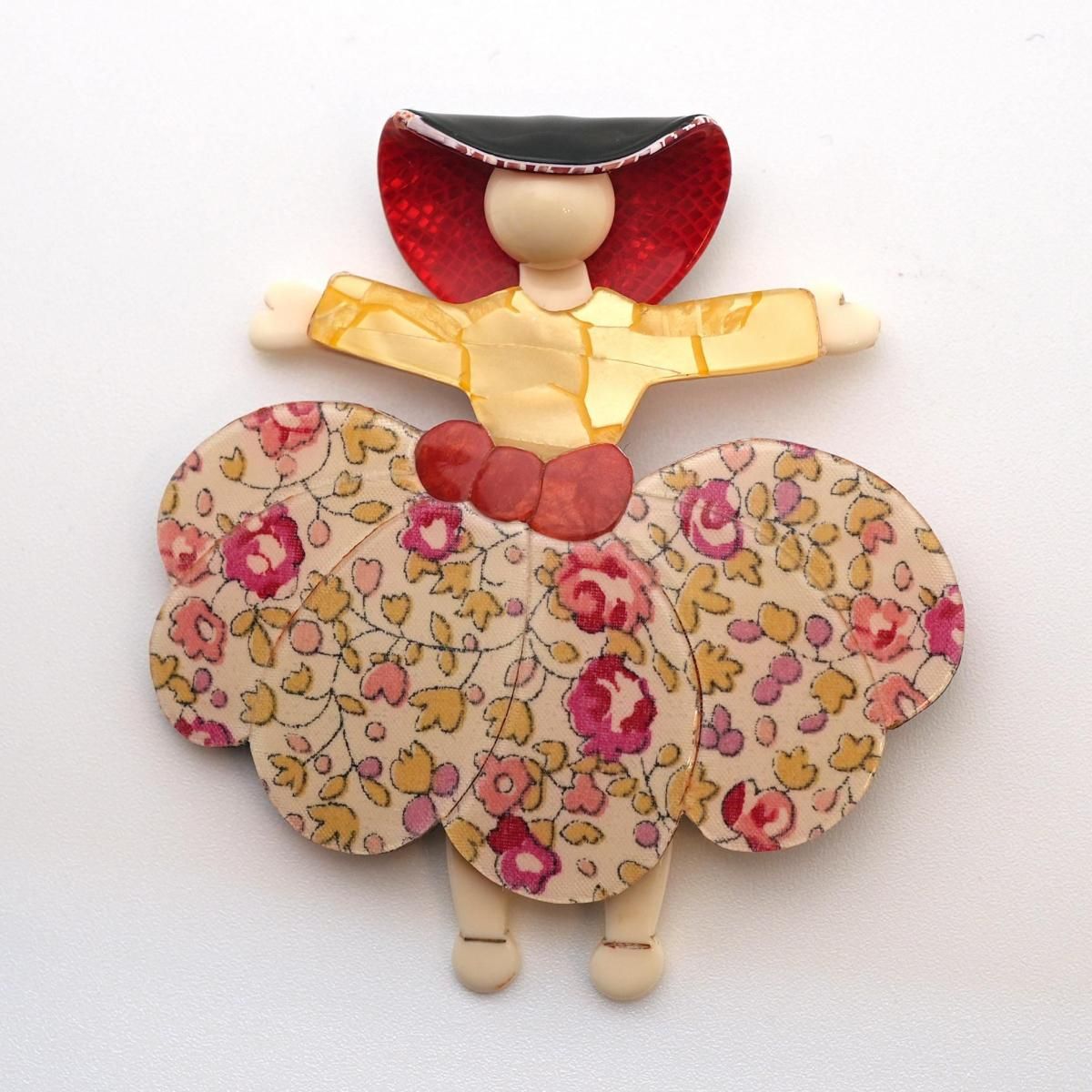 LEA STEIN リア・スタン ブローチ スカーレット・オハラ