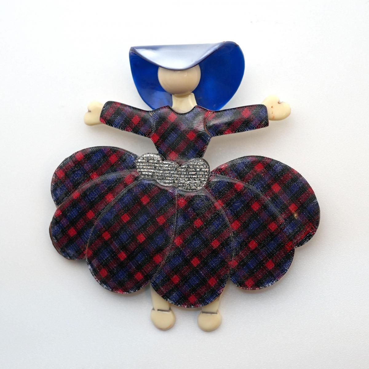 LEA STEIN リア・スタン ブローチ スカーレット・オハラ