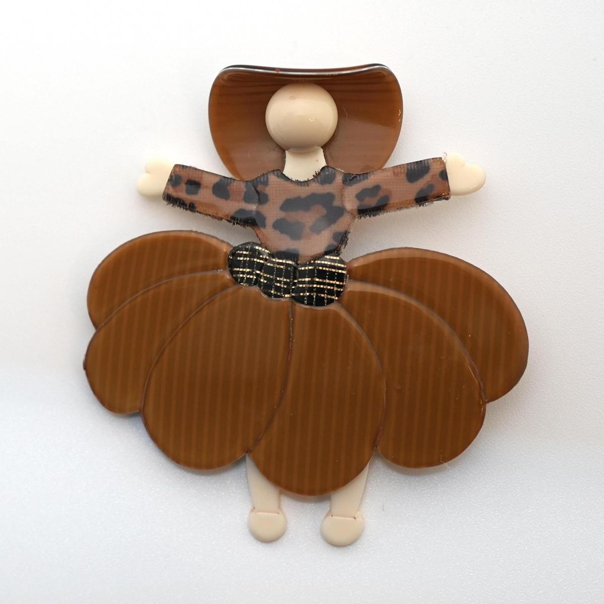 LEA STEIN リア・スタン ブローチ スカーレット・オハラ