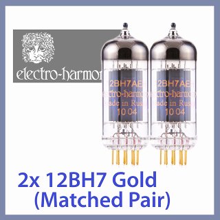 Electro-Harmonix 12BH7 Gold Pin Pre-amp Vacuum Tube 