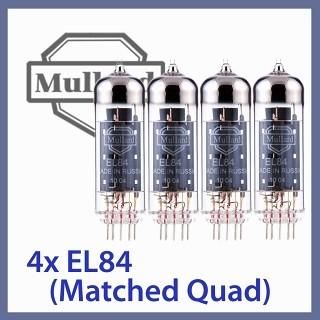 Mullard EL84 ムラード　マッチドクワッド - 真空管・パーツ　THE TUBE SHOP