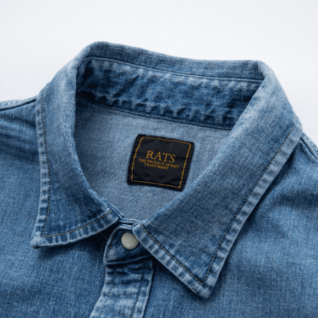 RATS DENIM WESTERN SHIRT - TRAVISオンラインショップ RATS DENIM WESTERN SHIRT - TRAVISオンラインショップ