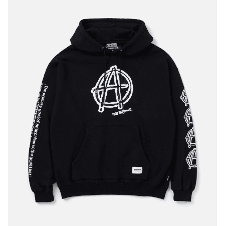 NH X ANARCHIC ADJUSTMENT . SWEAT HOODIE LS - TRAVIS NH X ANARCHIC ADJUSTMENT . SWEAT HOODIE LS - TRAVIS