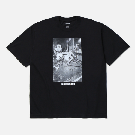 NEIGHBORHOOD CHARLES PETERSON .Mサイズ　ブラック NH X CHARLES PETERSON . TEE SS-3 - TRAVISオンラインショップ