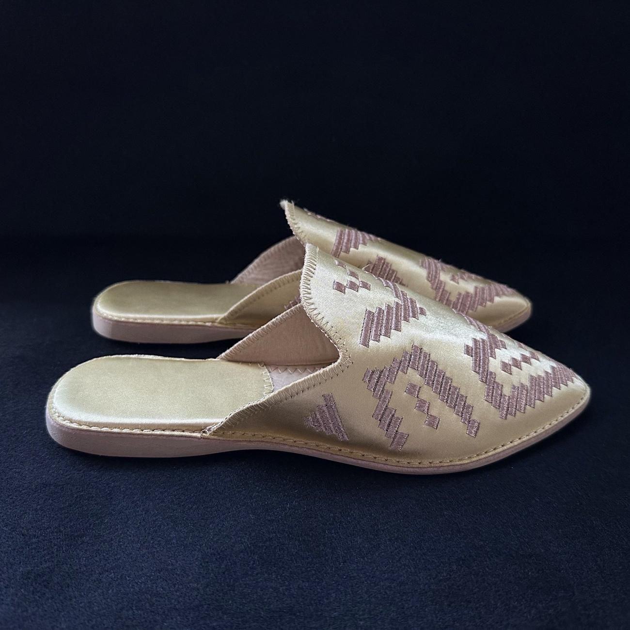 その他 mamacho Satin embroidered shoes - 12号室