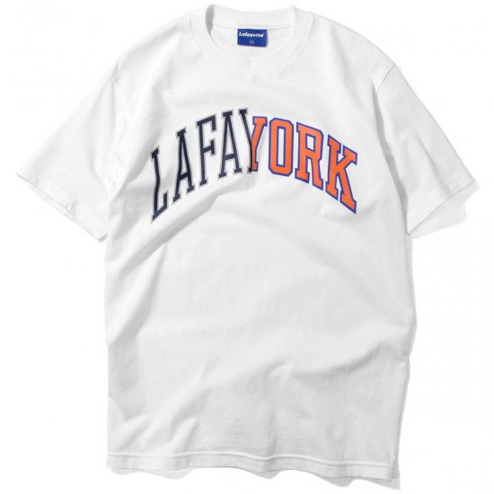 <img class='new_mark_img1' src='https://img.shop-pro.jp/img/new/icons50.gif' style='border:none;display:inline;margin:0px;padding:0px;width:auto;' />Lafayette եå TWO FACE ARCH LOGO TEE ȥեƥ WHITE