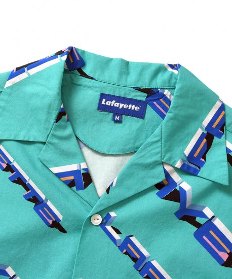 Lafayette 90's POLYGON OPEN COLLAR SHIRTS