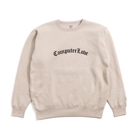 <img class='new_mark_img1' src='https://img.shop-pro.jp/img/new/icons50.gif' style='border:none;display:inline;margin:0px;padding:0px;width:auto;' />NEMES COMPUTER LOVE CREW NECK SWEAT STONE