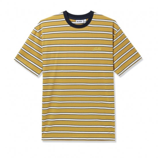 <img class='new_mark_img1' src='https://img.shop-pro.jp/img/new/icons50.gif' style='border:none;display:inline;margin:0px;padding:0px;width:auto;' />BUTTER GOODS Хå Beach Stripe Tee ӡȥ饤ץƥ MUSTARD