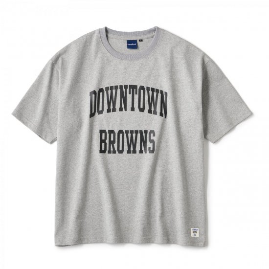 <img class='new_mark_img1' src='https://img.shop-pro.jp/img/new/icons15.gif' style='border:none;display:inline;margin:0px;padding:0px;width:auto;' />INTERBREED DOWNTOWN BROWNS COLLEGE SS TEE HEATHER GREY L