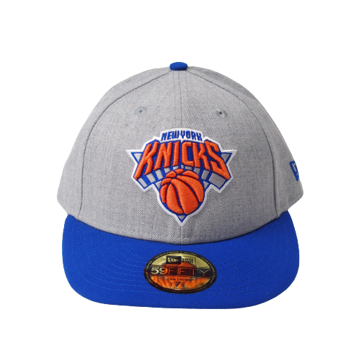 NEW ERA ˥塼 NBA 5950 LOW CROWN New York Knicks Cap 饦 ˥塼衼 ˥å å GRAY x BLUE
