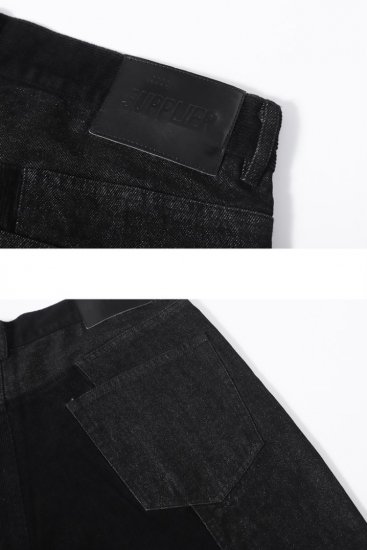 SUPPLIER サプライヤー SPLIT CORDUROY DENIM スプリットコーデュロイデニム BLACK - EIGHTY'S  ANTIQUES ONLINE SHOP