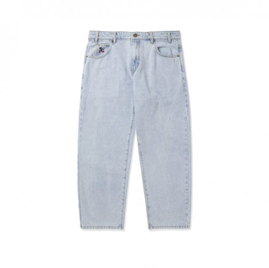 <img class='new_mark_img1' src='https://img.shop-pro.jp/img/new/icons50.gif' style='border:none;display:inline;margin:0px;padding:0px;width:auto;' />BUTTER GOODS Хå SCREW DENIM PANTS 塼ǥ˥ѥ WASH L.BULE å饤ȥ֥롼