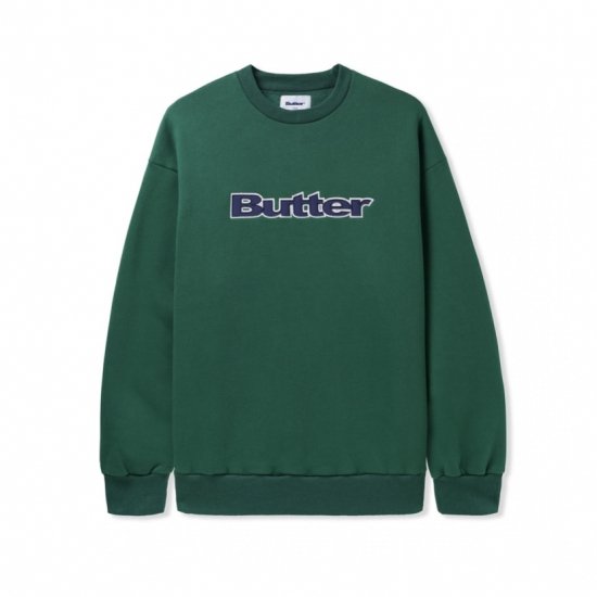 <img class='new_mark_img1' src='https://img.shop-pro.jp/img/new/icons50.gif' style='border:none;display:inline;margin:0px;padding:0px;width:auto;' />BUTTER GOODS Хå LOGO CREWNECK 롼ͥå FOREST