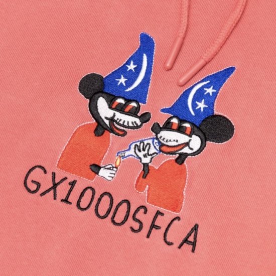 GX1000 DIMETHYLTRYPTAMINE HOODIE ROSE