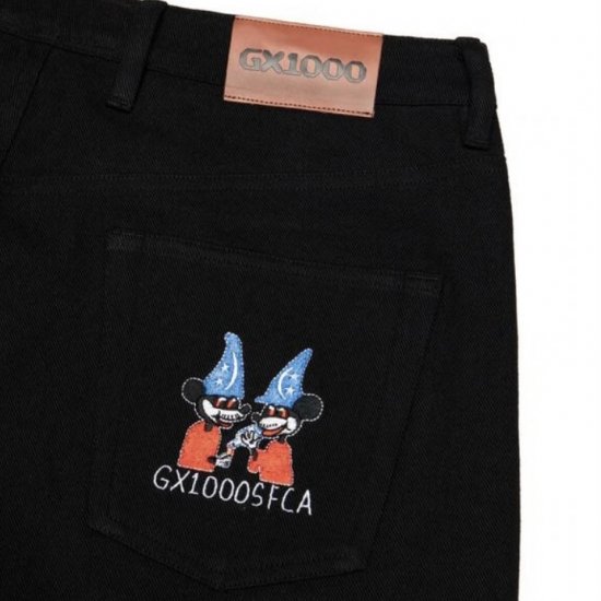 GX1000 DIMETHYLTRYPTAMINE PANTS BLACK