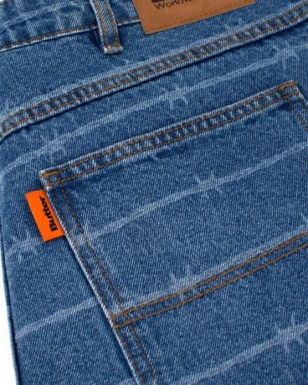 BUTTER GOODS バターグッズ BARBWIRE DENIM JEANS バーブ