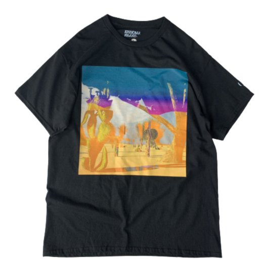 EBINOMA x MOTTY ӥΥޡߥåƥ Cactus dinosaur desert S/S TEE ʥǥȥƥ  BLACK