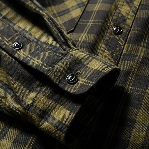 【美品】LFYT エルエフワイティー クラッシック ヘヴィーネルシャツ 紺 L EIGHTY'S ANTIQUES ONLINE SHOP