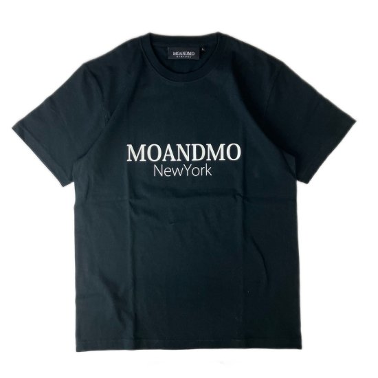  MO&MO ⡼ɥ⡼ MOANDMO LOGO TEE ⡼ɥ⡼ƥ  BLACK