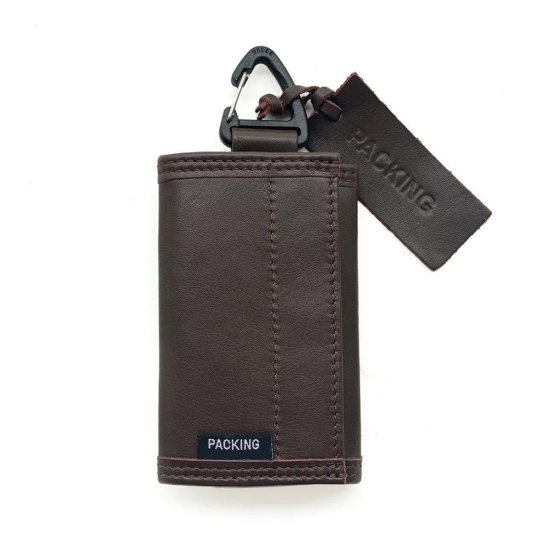 <img class='new_mark_img1' src='https://img.shop-pro.jp/img/new/icons15.gif' style='border:none;display:inline;margin:0px;padding:0px;width:auto;' />PACKING ѥå LEATHER COMPACT WALLET 쥶ѥȥå BROWN