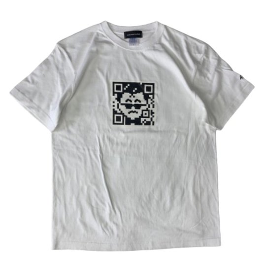 sukimonoclub Υ QR CODE TEE 塼륳ɥƥ WHITE