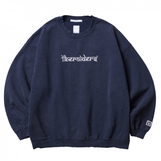 <img class='new_mark_img1' src='https://img.shop-pro.jp/img/new/icons15.gif' style='border:none;display:inline;margin:0px;padding:0px;width:auto;' />Liberaiders ٥쥤 EMBROIDERY LOGO CREWNECK ֥ǥ꡼롼ͥå NAVY