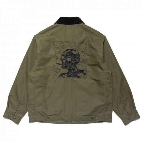 <img class='new_mark_img1' src='https://img.shop-pro.jp/img/new/icons15.gif' style='border:none;display:inline;margin:0px;padding:0px;width:auto;' />HAIGHT إ Colin Stevens SMOKERS CLUB WORK JACKET 󥹥ƥ֥󥹥⡼֥㥱å OLIVE