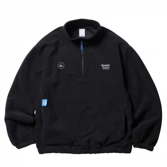 <img class='new_mark_img1' src='https://img.shop-pro.jp/img/new/icons15.gif' style='border:none;display:inline;margin:0px;padding:0px;width:auto;' />LIBERAIDERS ٥쥤 FLEECE HALF ZIP ե꡼ϡեå BLACK