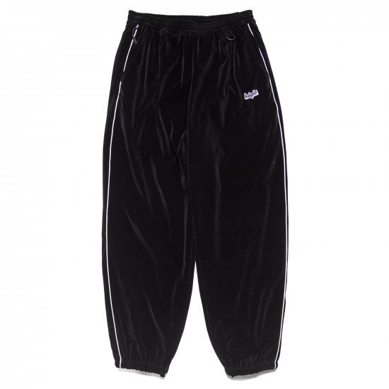 <img class='new_mark_img1' src='https://img.shop-pro.jp/img/new/icons15.gif' style='border:none;display:inline;margin:0px;padding:0px;width:auto;' />HAIGHT إ VELOUR TRACK PANTS ٥ȥåѥ BLACK