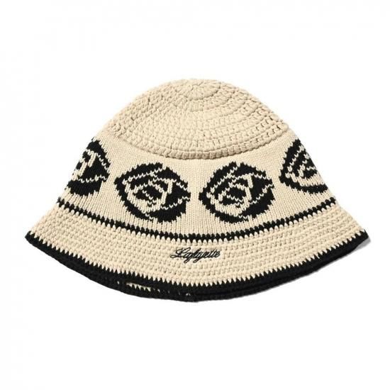 <img class='new_mark_img1' src='https://img.shop-pro.jp/img/new/icons15.gif' style='border:none;display:inline;margin:0px;padding:0px;width:auto;' />LFYT 륨ե磻ƥ LFYT ROSE KNIT BUCKET HAT NATURAL