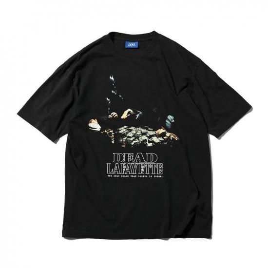 <img class='new_mark_img1' src='https://img.shop-pro.jp/img/new/icons15.gif' style='border:none;display:inline;margin:0px;padding:0px;width:auto;' />LFYT 륨ե磻ƥ  DEAD LAFAYETTE TEE BLACK