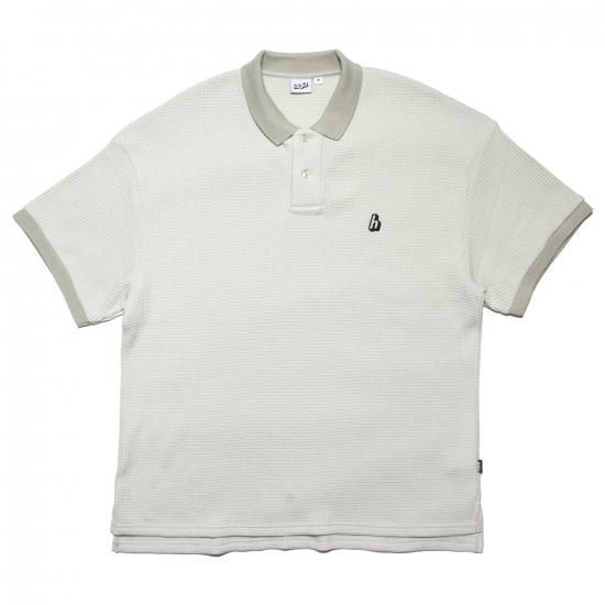 <img class='new_mark_img1' src='https://img.shop-pro.jp/img/new/icons15.gif' style='border:none;display:inline;margin:0px;padding:0px;width:auto;' />HAIGHT إ WAFFLE POLO SHIRT åեݥ NATURAL