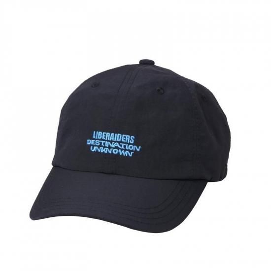 <img class='new_mark_img1' src='https://img.shop-pro.jp/img/new/icons15.gif' style='border:none;display:inline;margin:0px;padding:0px;width:auto;' />LIBERAIDERS ٥쥤 EMBROIDERY NYLON CAP ֥ǥ꡼ʥ󥭥å BLACK/BLUE