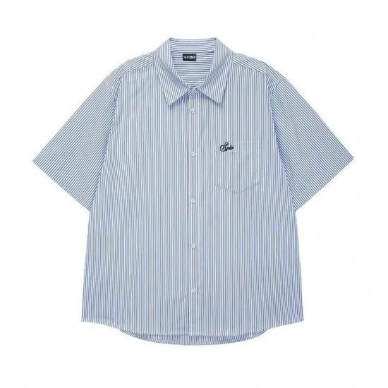 <img class='new_mark_img1' src='https://img.shop-pro.jp/img/new/icons50.gif' style='border:none;display:inline;margin:0px;padding:0px;width:auto;' />SPLR ԡ륢 STRIPE SHIRTS ȥ饤ץ BLUE