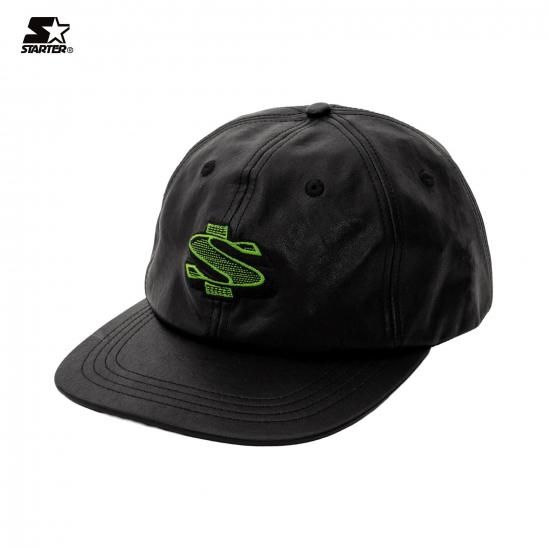 <img class='new_mark_img1' src='https://img.shop-pro.jp/img/new/icons15.gif' style='border:none;display:inline;margin:0px;padding:0px;width:auto;' />INTERBREED x STARTER 󥿡֥꡼x GENUINE LEATHER SNAPBACK ˥奤쥶ʥåץХå DOLLAR SIGN