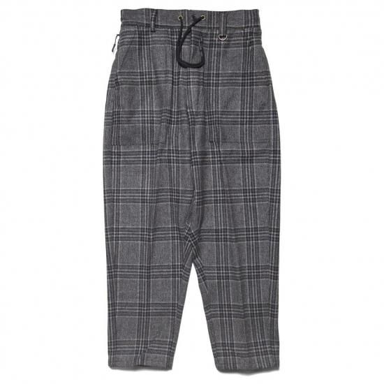<img class='new_mark_img1' src='https://img.shop-pro.jp/img/new/icons15.gif' style='border:none;display:inline;margin:0px;padding:0px;width:auto;' />HAIGHT إ FLANNEL BAKER PANTS եͥ٥ѥ GRAY