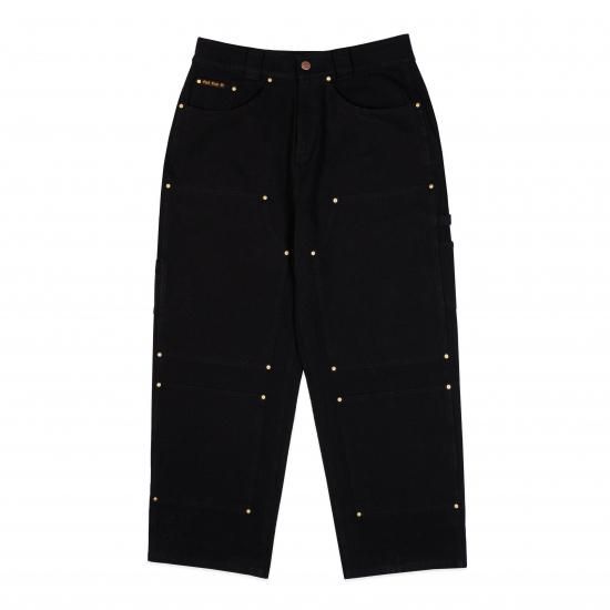 <img class='new_mark_img1' src='https://img.shop-pro.jp/img/new/icons15.gif' style='border:none;display:inline;margin:0px;padding:0px;width:auto;' />FUC エフユーシー FAT FUC WORK JEANS ファットファックワークジーンズ BLACK