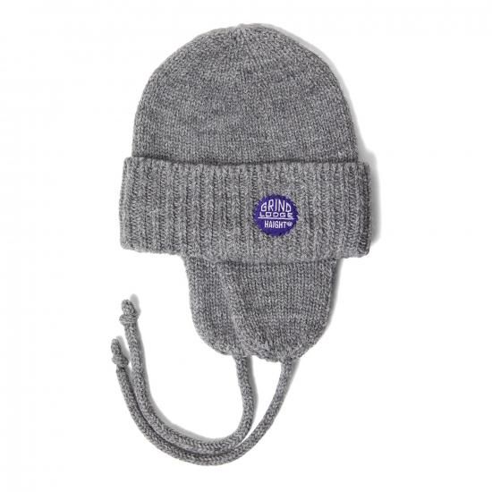 <img class='new_mark_img1' src='https://img.shop-pro.jp/img/new/icons15.gif' style='border:none;display:inline;margin:0px;padding:0px;width:auto;' />HAIGHT ヘイト DOG EAR KNIT CAP ft GRINDLODGE ドッグイヤーニットキャップ H.GRAY